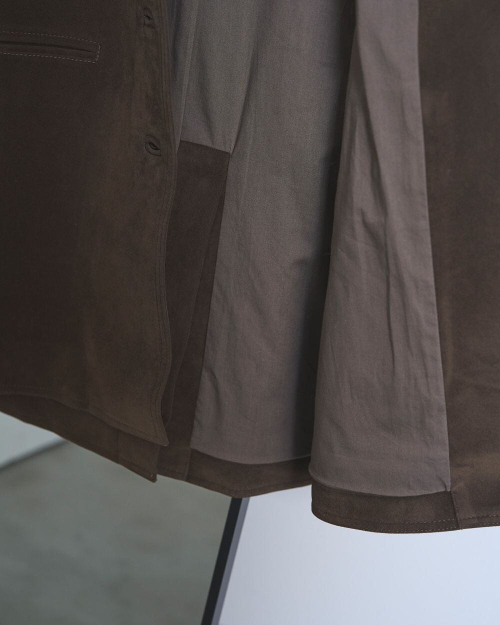 anuke(アンヌーク) Eco Suede Jacket | サウスオレンジ｜メンズ