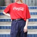 USA VINTAGE COCA COLA  LOGO DESIGN T SHIRT/アメリカ古着コカコーラデザインTシャツ