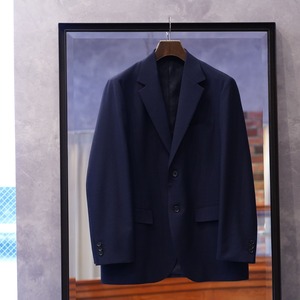 HERILL (へリル) 24SS "Wool Tropical Jacket" -Navy-