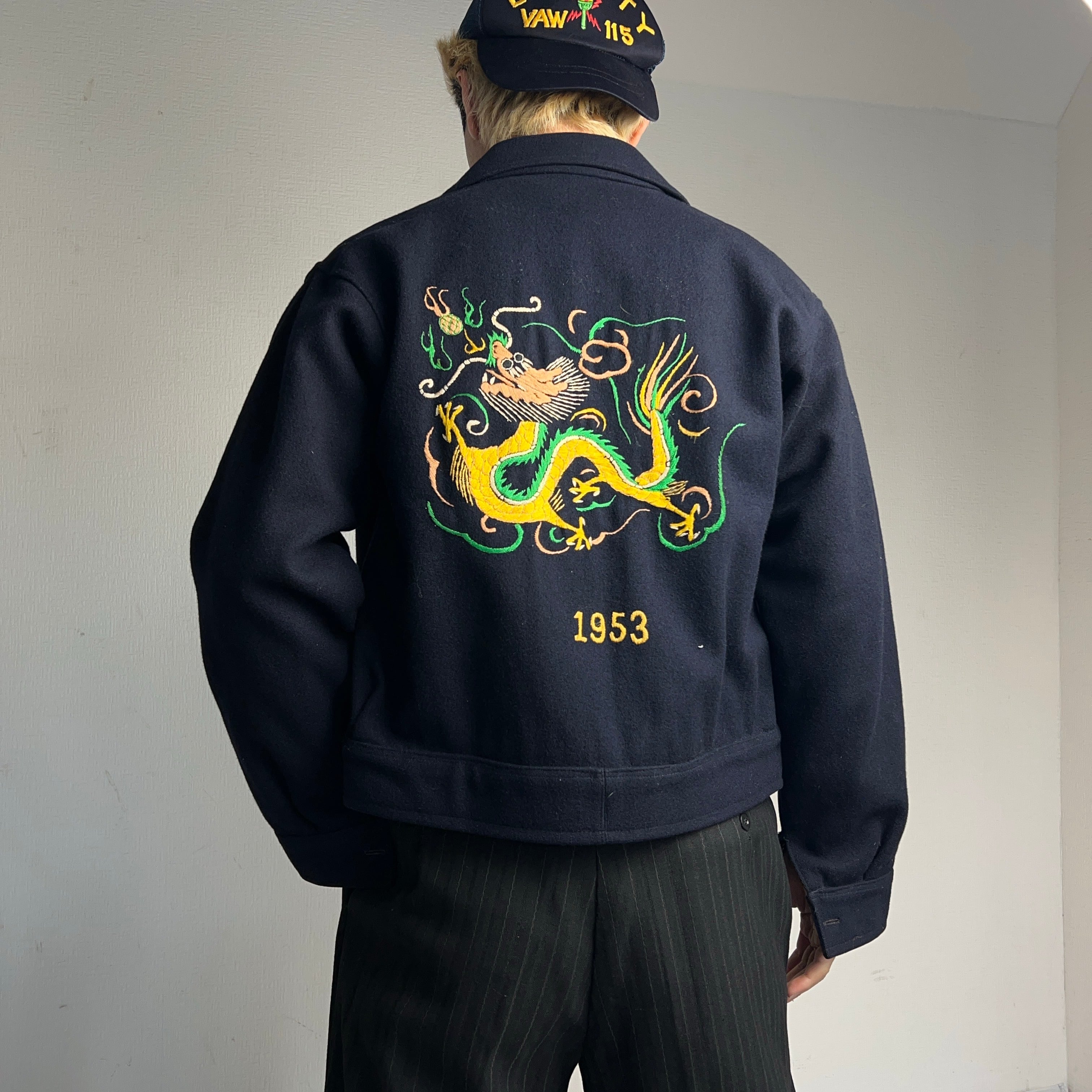 1950's Souvenir Embroidered Wool Jacket 50年代 スーベニア 刺繍