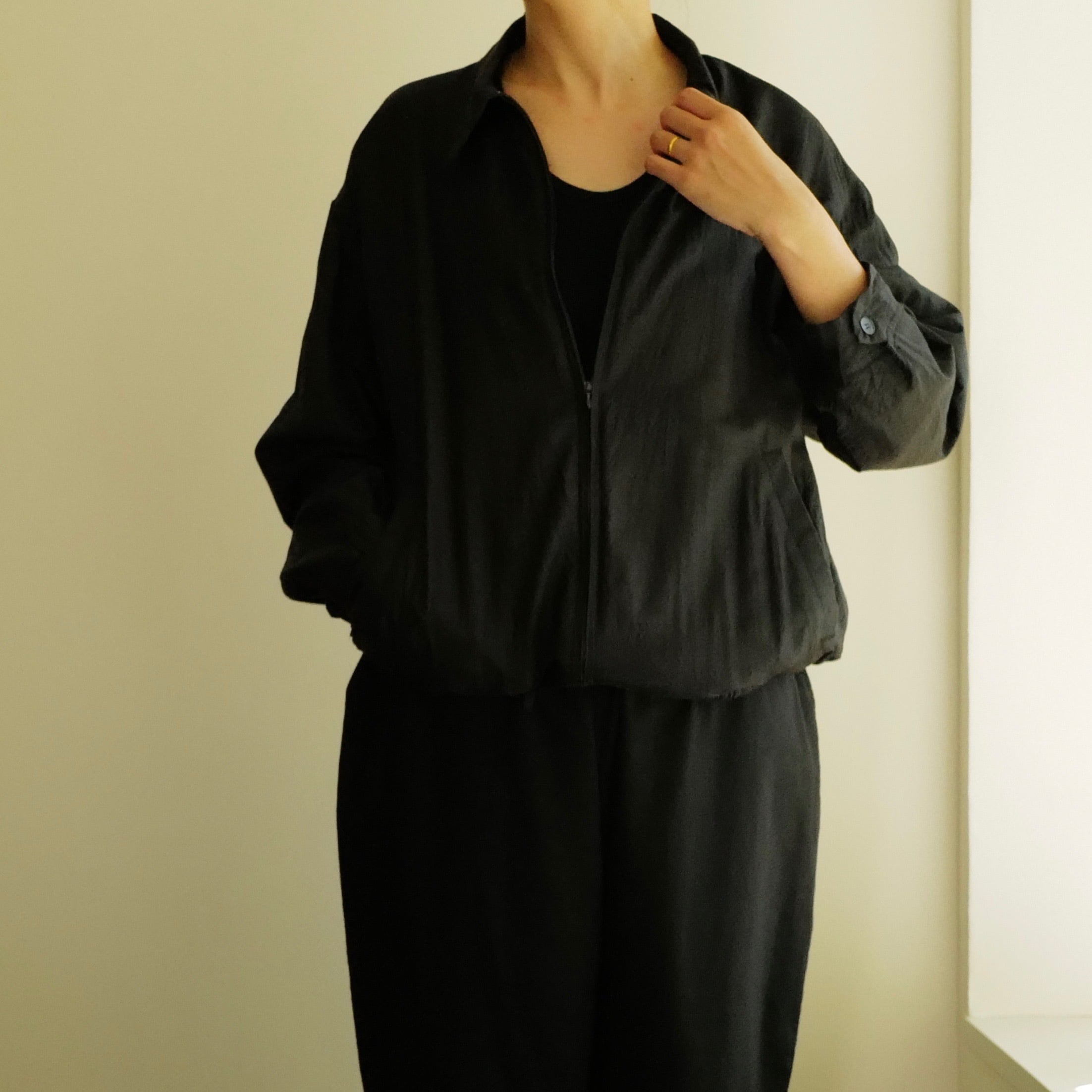 COMOLI | ウールシルク スイングトップ | HJ GALLERY COMOLI | ウールシルク スイングトップ | HJ GALLERY