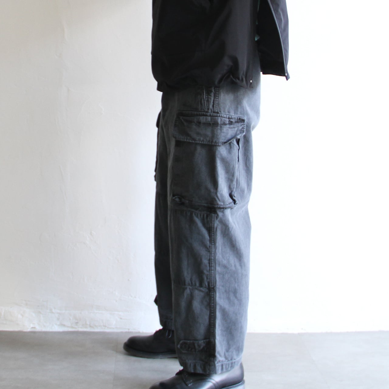 OUTIL PANTALON BLESLE / GRAY M47 - ワークパンツ/カーゴパンツ