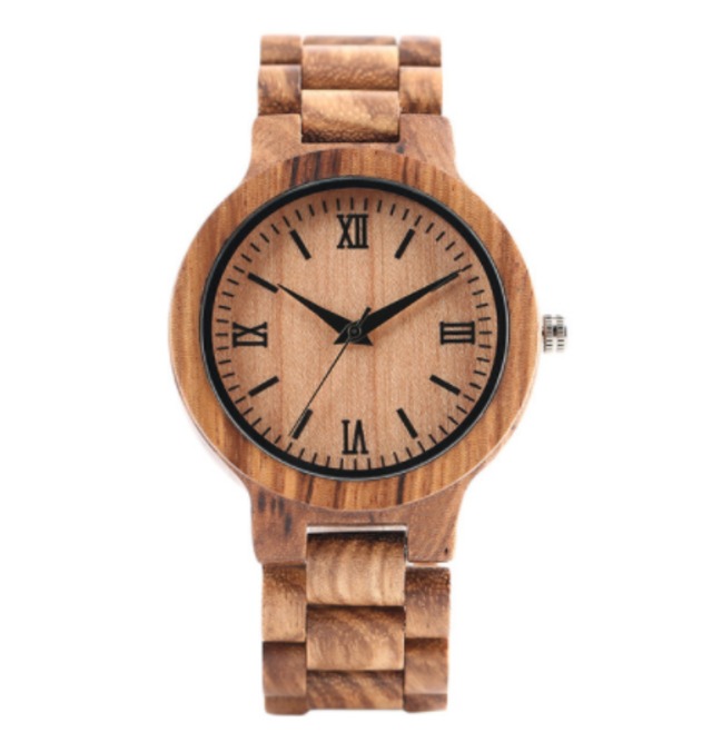 Yisuya 木製腕時計 ユニセックス クォーツ メンズ レディース おすすめ 金属アレルギーの方にも 人体に優しい 天然木材 Happy Hobby インポートセレクトショップ