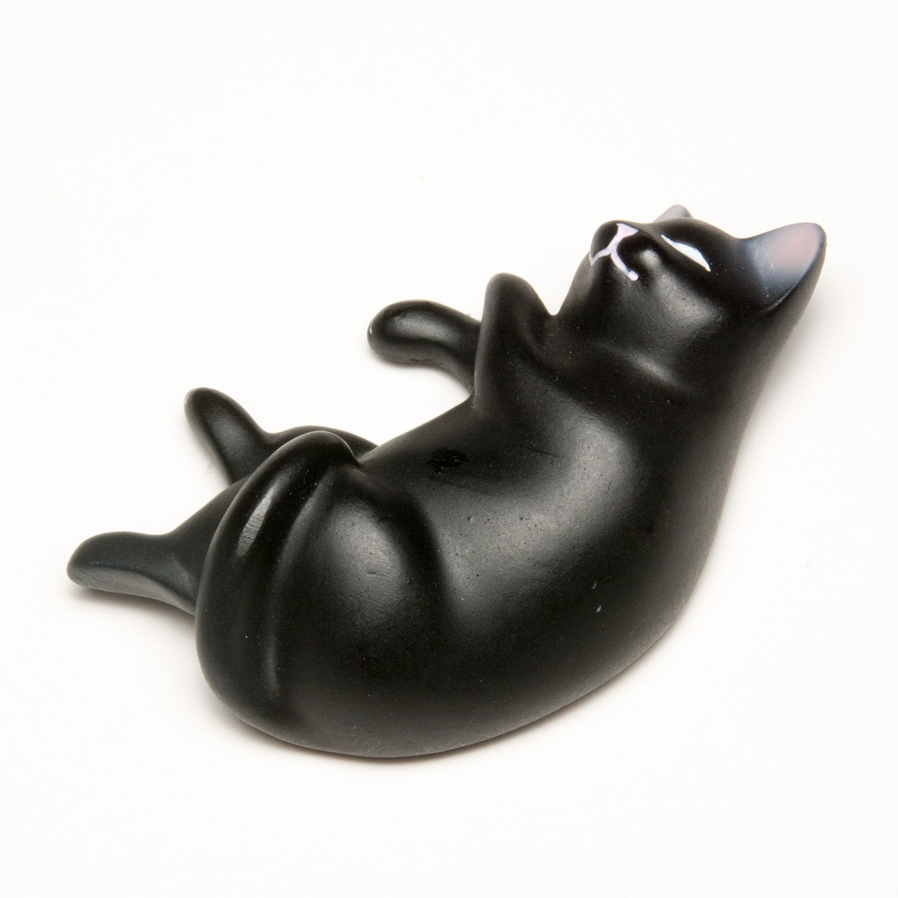 ペットラバーズ すやすやニャンコ 黒 マグネットタイプ CA-3005