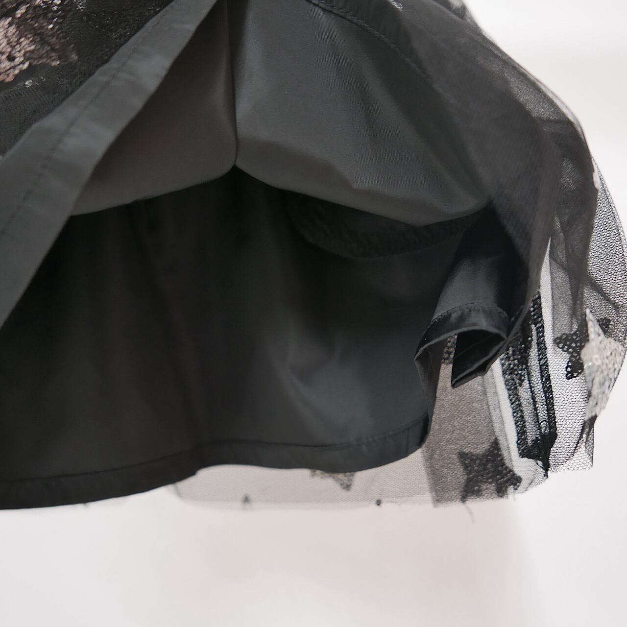 kidsスターチュールスカート(ブラック) | LINKABLE