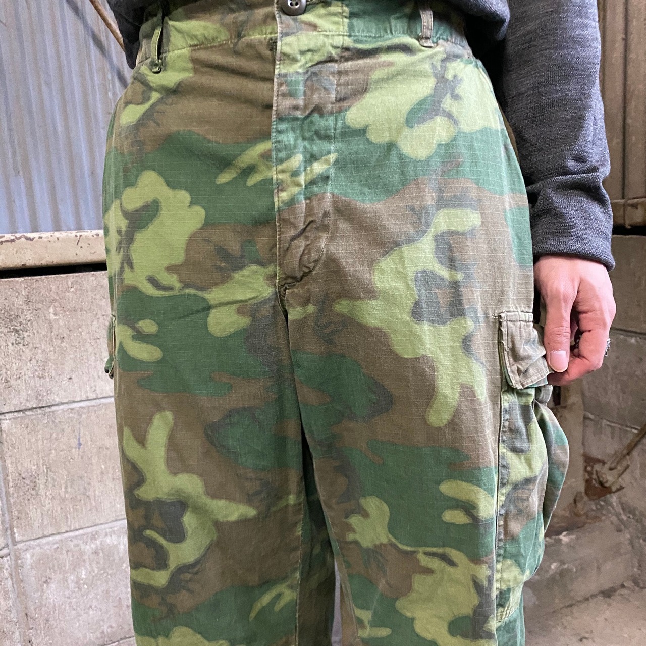 68年納品 60年代 U.S.ARMY 米軍実品 アメリカ軍 グリーンリーフカモ 