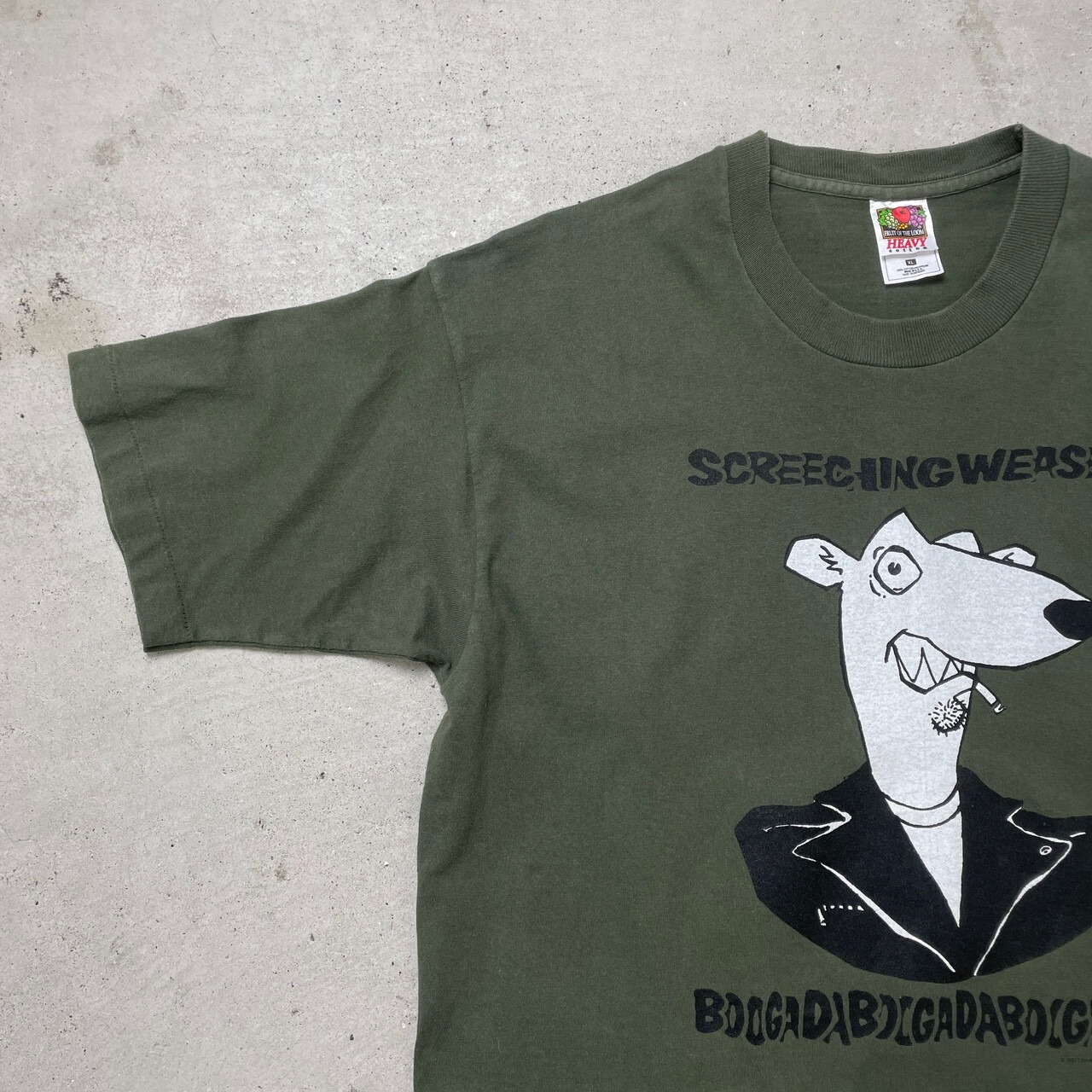 90年代 USA製 SCREECHING WEASEL スクリーチング ウィーゼル バンドT 