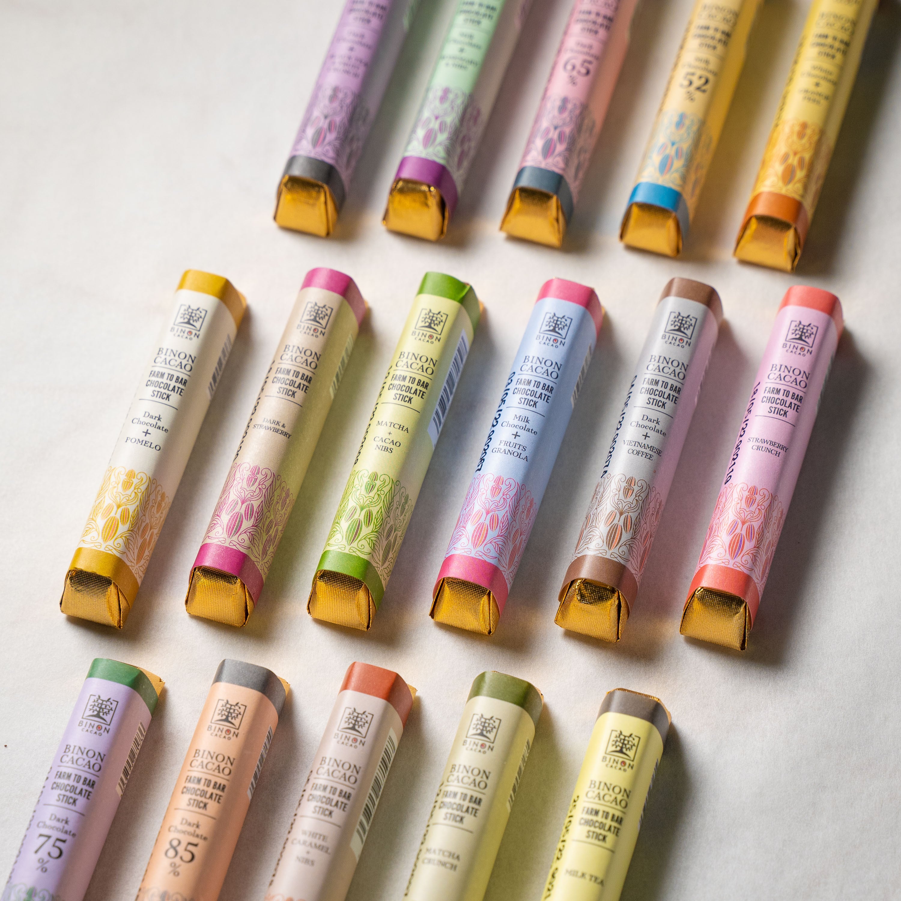 ビノン　スティックチョコレート5本入りギフトセット（ナチュラル）