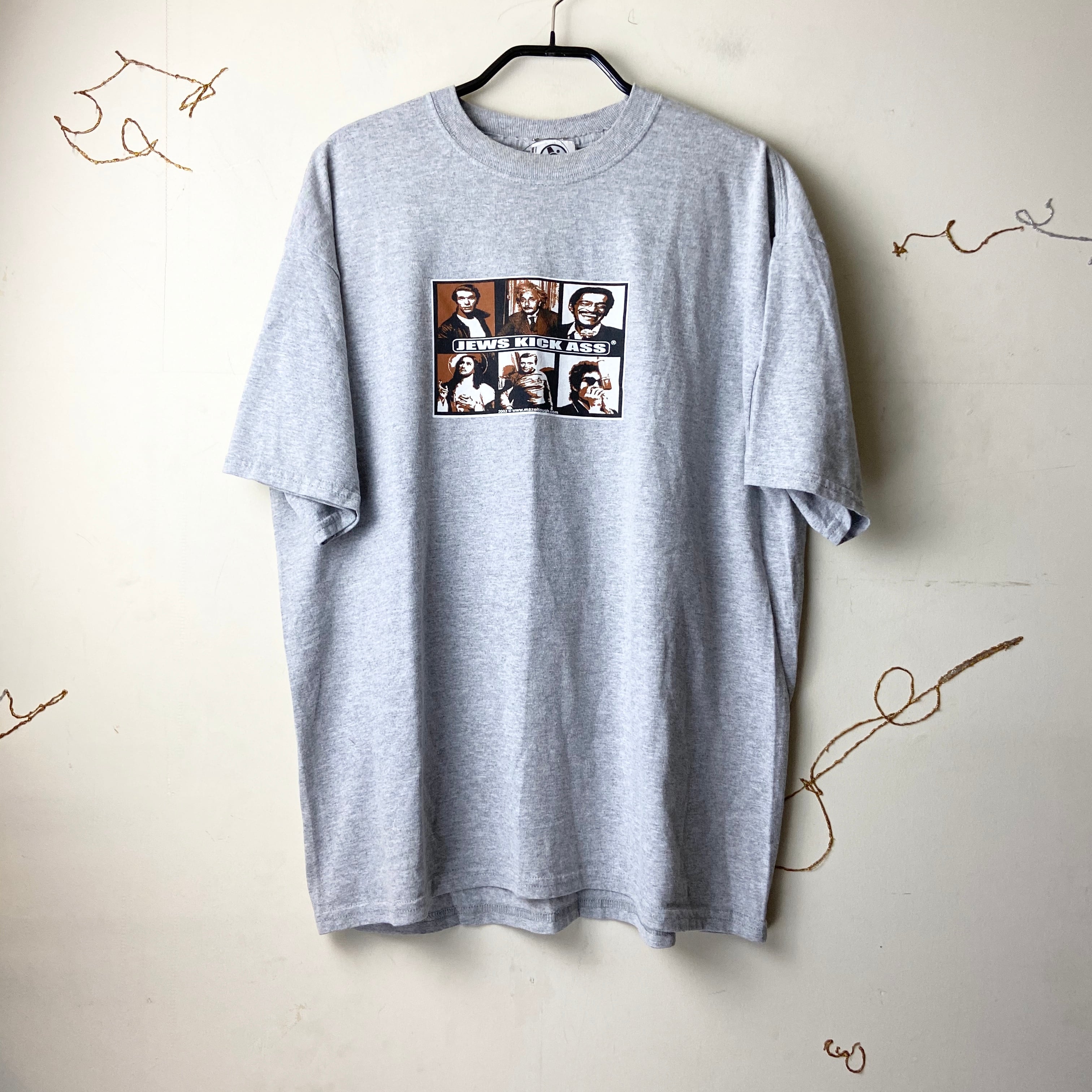 2003's JEWS KICK ASS tee | NOIR ONLINE