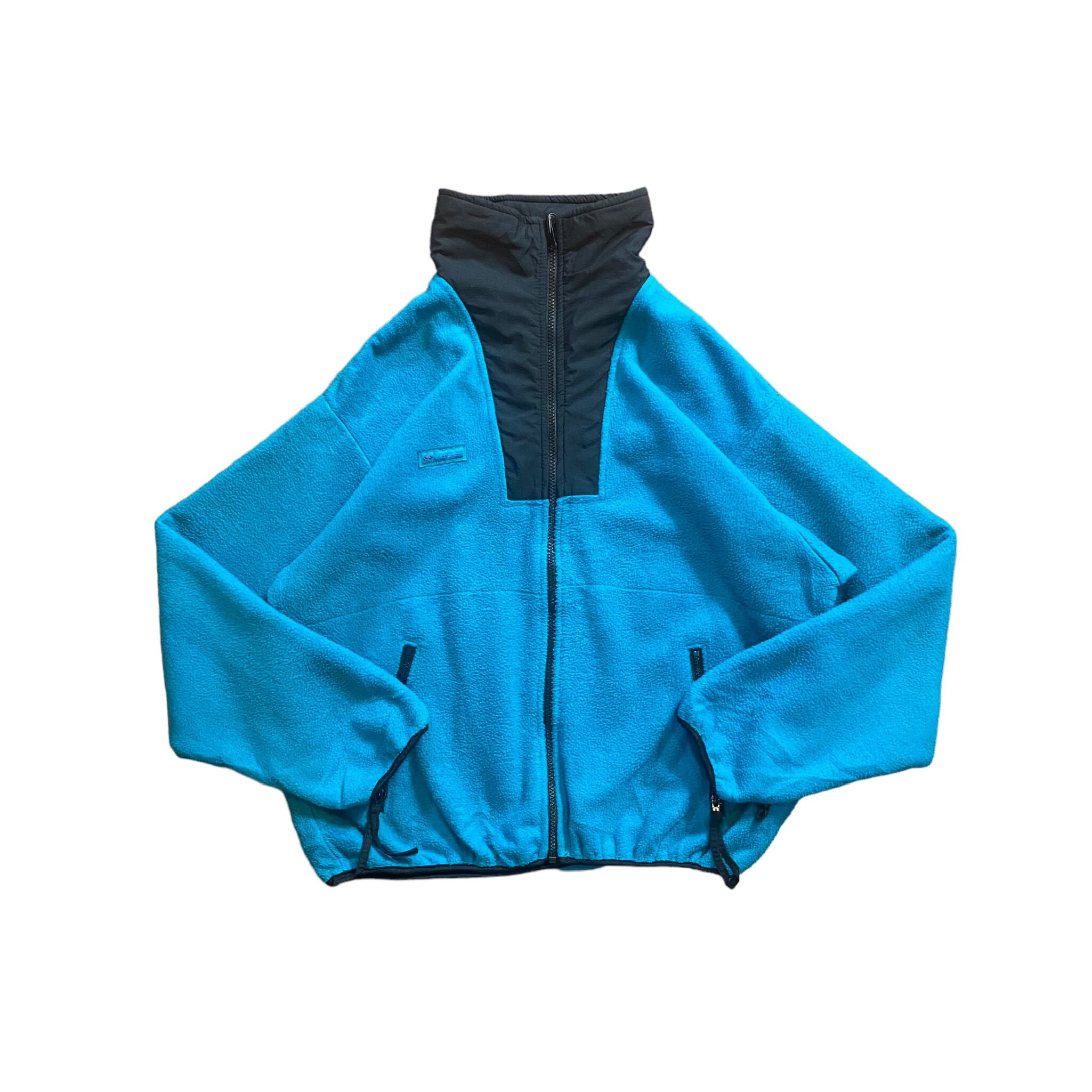 Columbia 90's usa製 フリース M 切り返し No.593