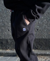 【#Re:room】RR WAPPEN WAFFLE WIDE PANTS［REP252］