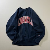 90s champion Reverse Weave　フェード　カレッジロゴ　スウェット　チャンピオン　リバースウィーブ　ネイビー 古着