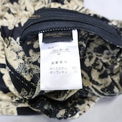 社交ダンス 衣装 トップス ブラウス ブラック系 チャコットロイヤルダンス Chacott ROYAL DANCE 日本製 黒 刺繍 花柄 花 パーティー 華やか かわいい ステージ イベント 練習 レッスン 伸縮 ストレッチ ベージュ系