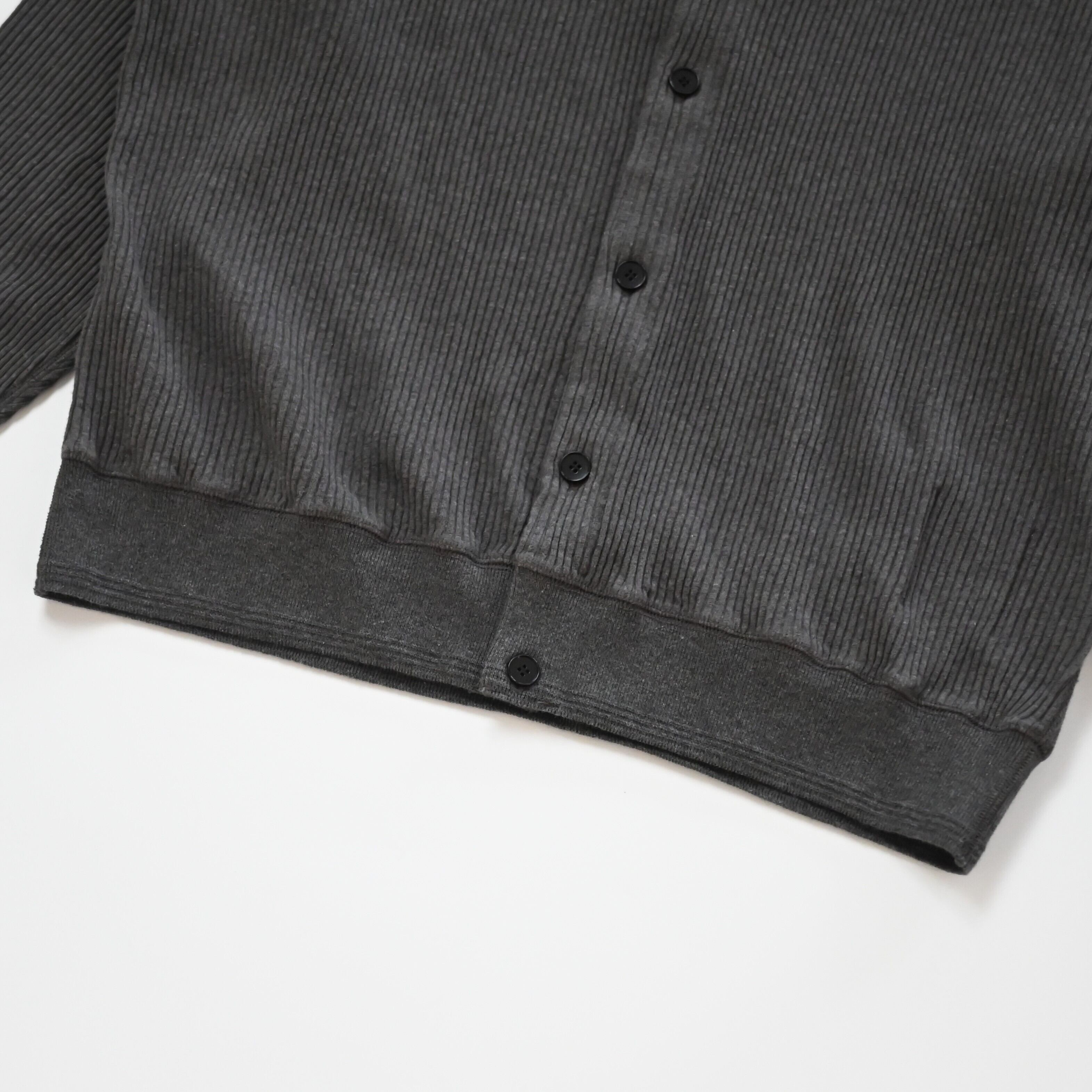 OLD JOE / BUTTON FRONT COTTON YAK RIBED SHIRTS | GANKO