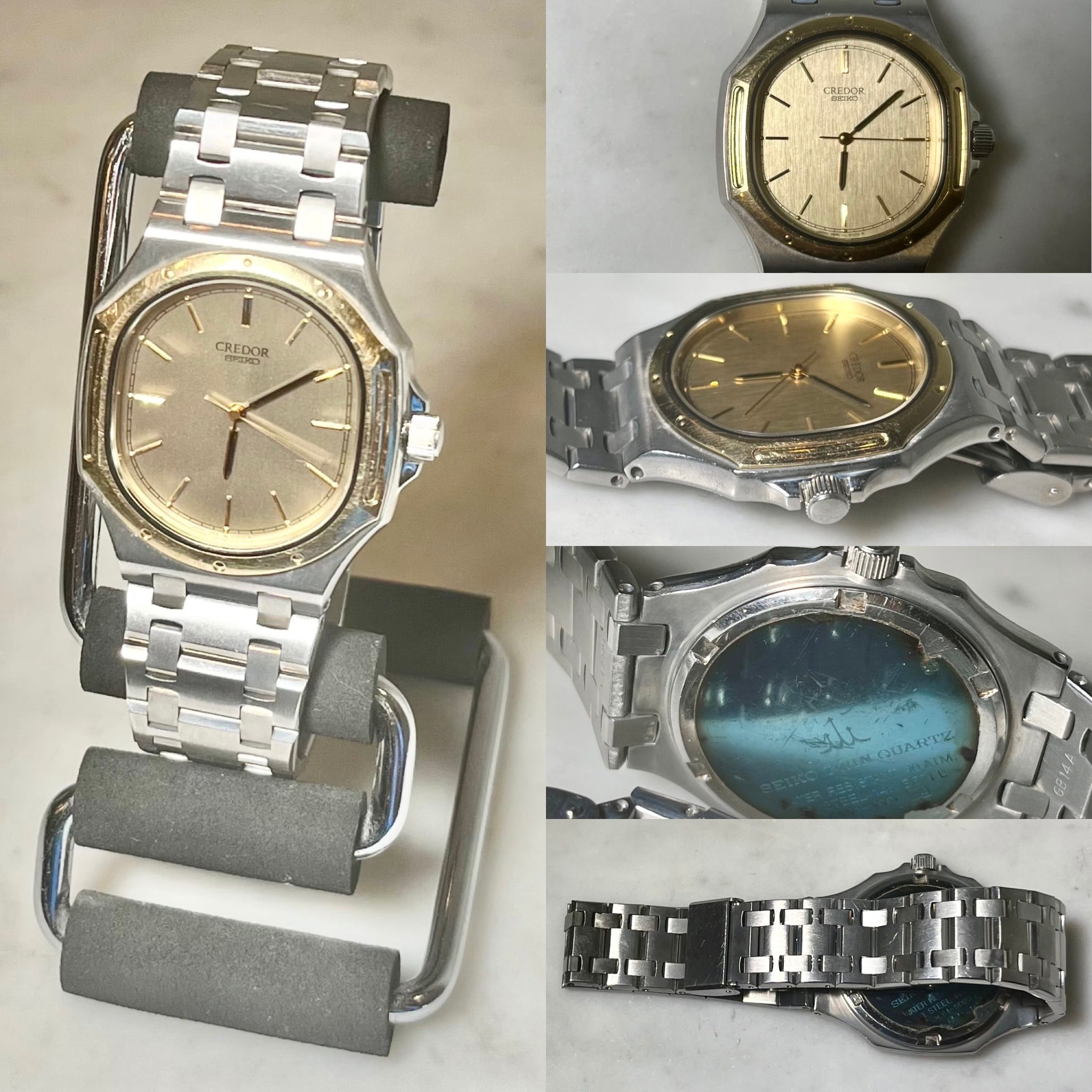 vintage CREDOR by Gerald Genta quartz watch | NOIR ONLINE