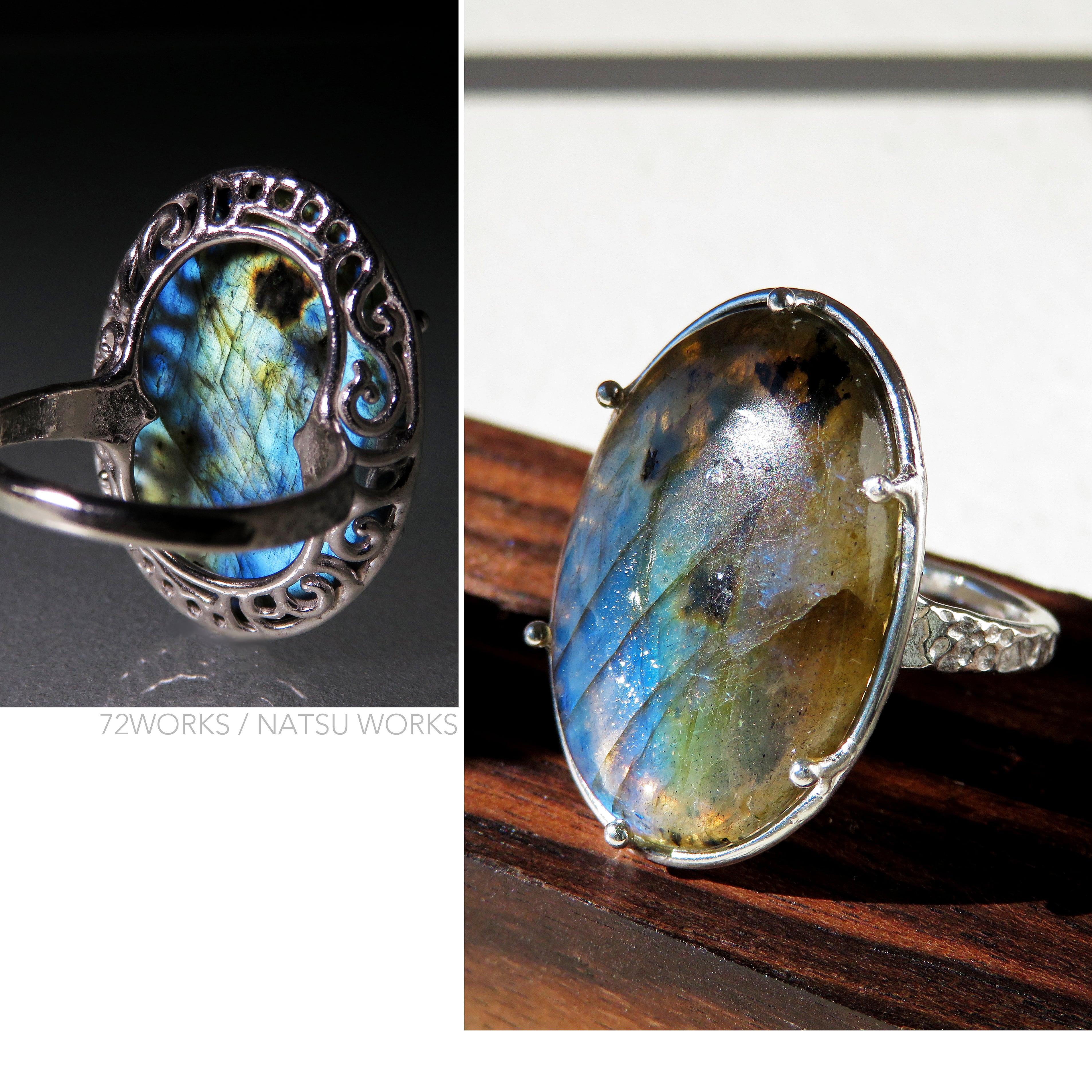 レディースAvaron : Marguerite Labradorite Ring #9 ...