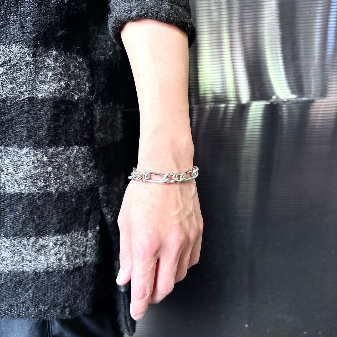 GODSIZE® FIGARO CHAIN BRACELET / ゴッドサイズ® フィガロチェーンブレスレット