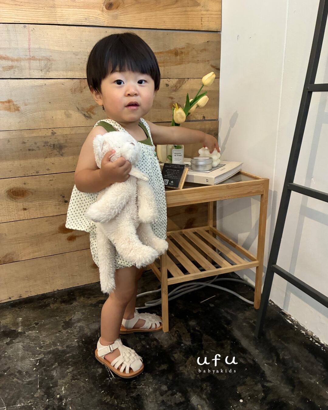 【即納/80size】ガーデンブラウス/ minirobe