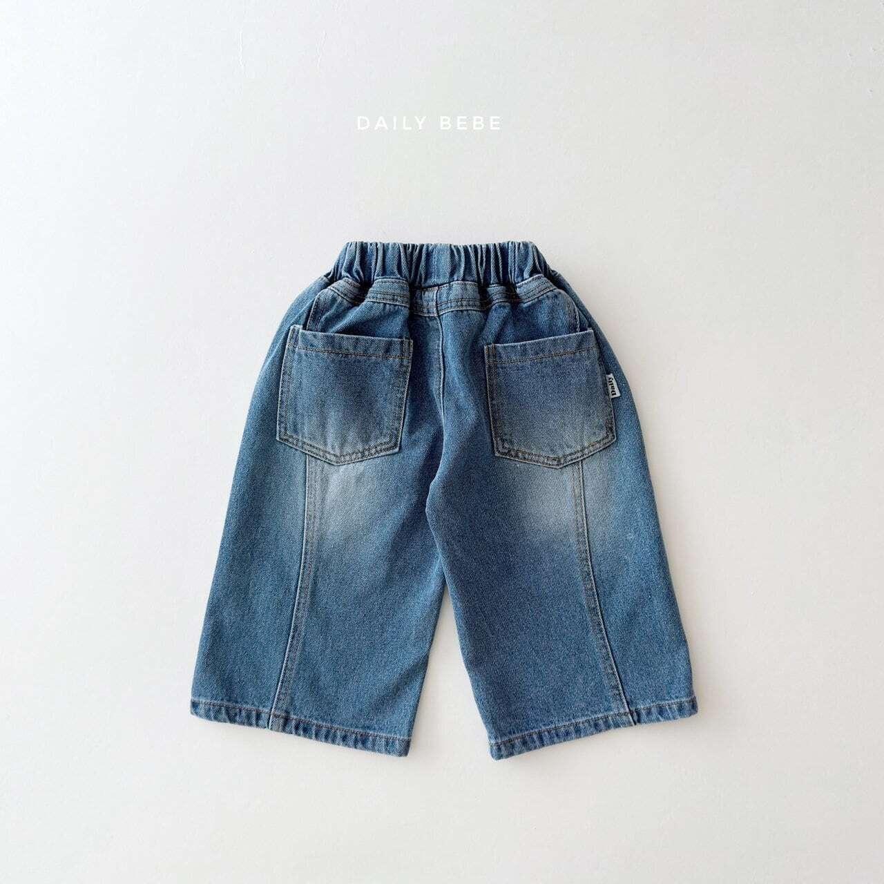 【取寄】Dailybebe カーブデニム|秋服|韓国子供服|26/AT