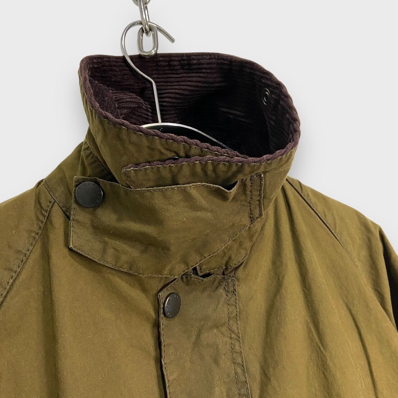 Barbour クラシックジャケット オリーブ L BARBOUR / CLASSIC BEDALE WAX JACKET - Made in England 