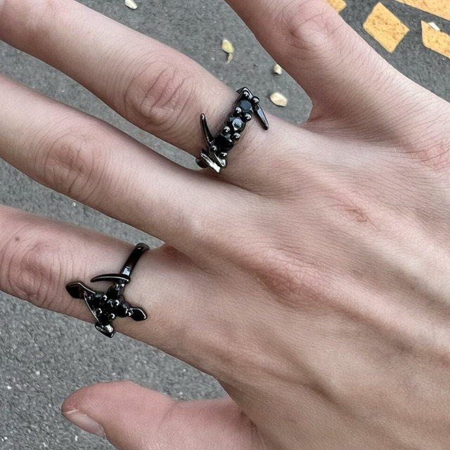 geometric design ring　ジオメトリックデザインリング　J1923