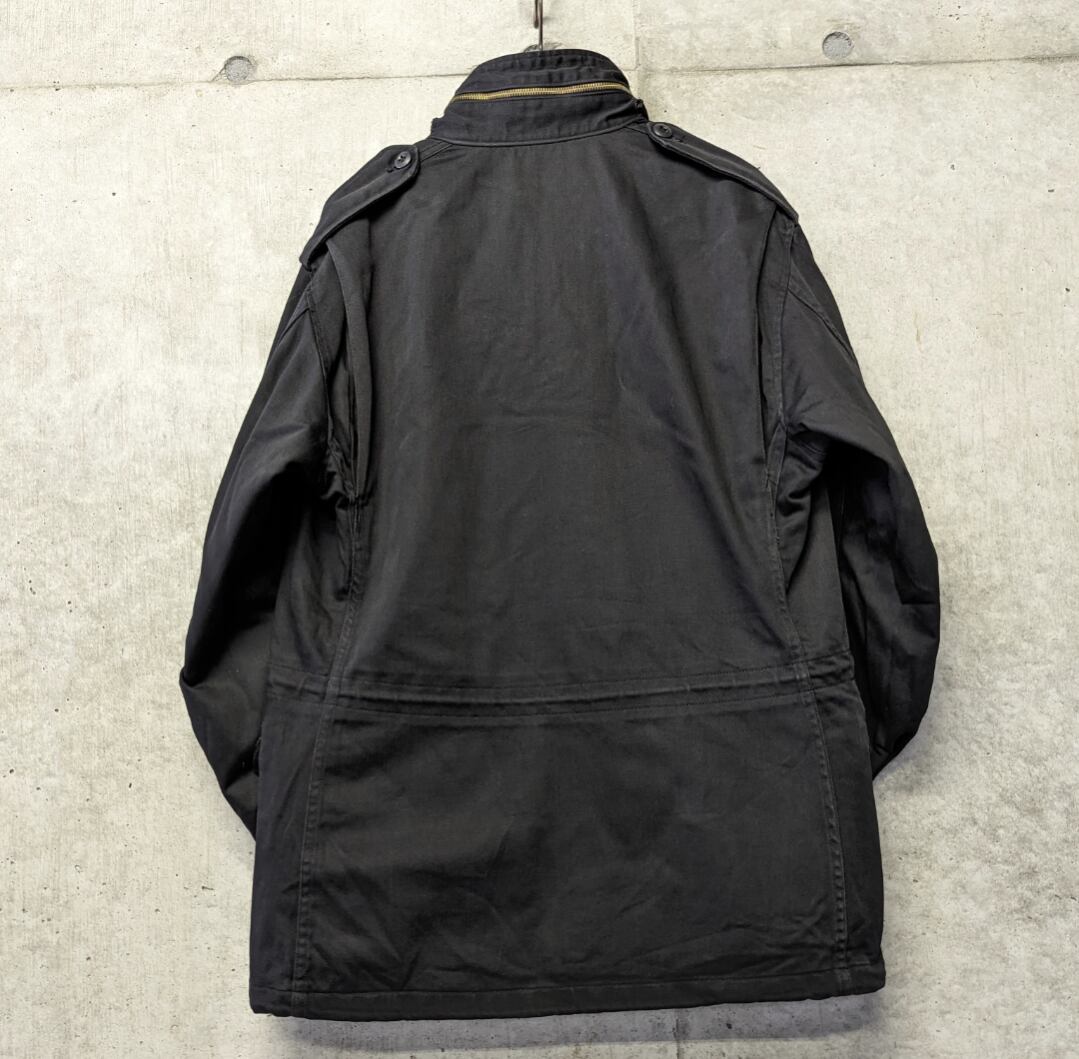 90s ALPHA M-65 fild jaket black 小岩店 | What'z up 90s ALPHA M-65 fild jaket black 小岩店 | What'z up