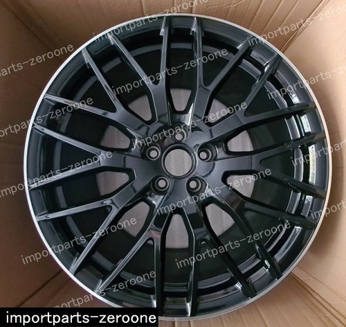 20インチ ジェヌイ アウディ TT TTS ブラック ダイヤモンド カット 合金ホイール 純正 8S0601025S/AR 1本 SGA-1084