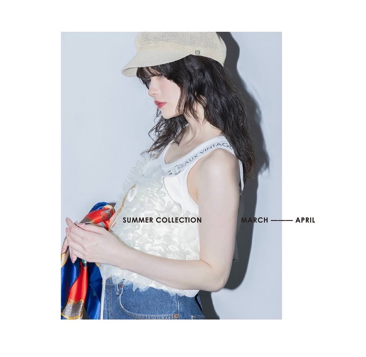 MARGAUX VINTAGE 】フリルビスチェ | valance 福井｜レディース