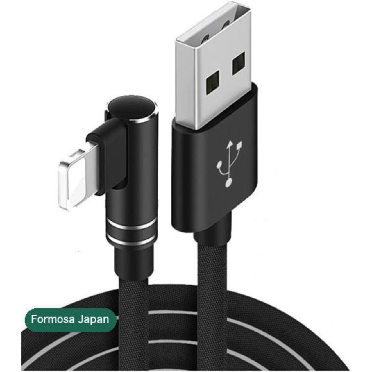 Formosa Japan Lightning iPhone iPad 充電 データケーブル L型 1.2m IF-LNCBL