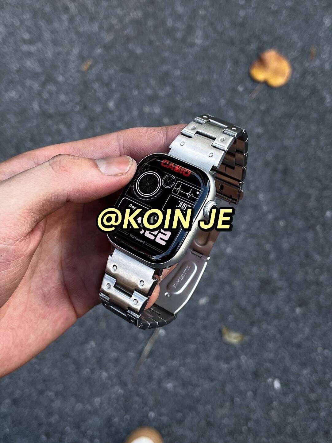 KOIN JE ステンレス レトロドット メタルバンド - Apple Watch S11~S7