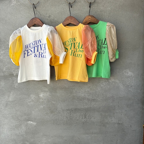 【即納】O&G ｸﾎﾞﾘｭｰﾑｽﾘｰﾌﾞﾘﾒｲｸTｼｬﾂ 80~140