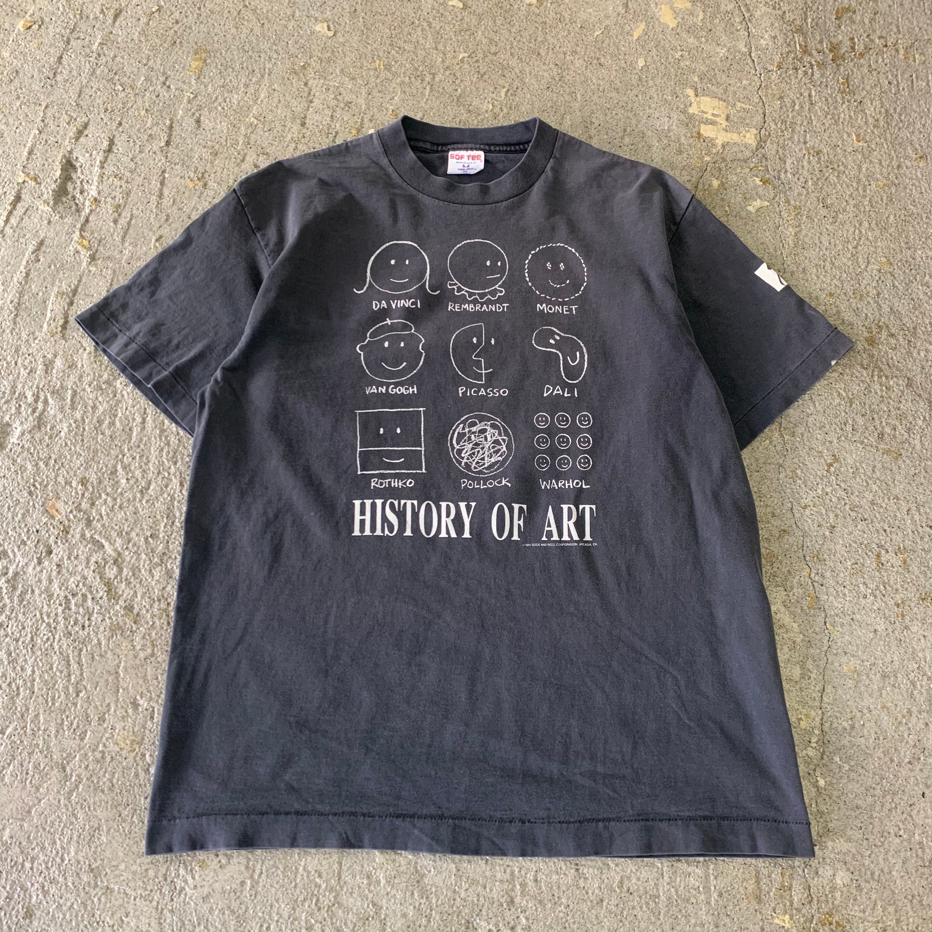 【Larry Labonte】art photo tシャツ【90s】ヴィンテージ