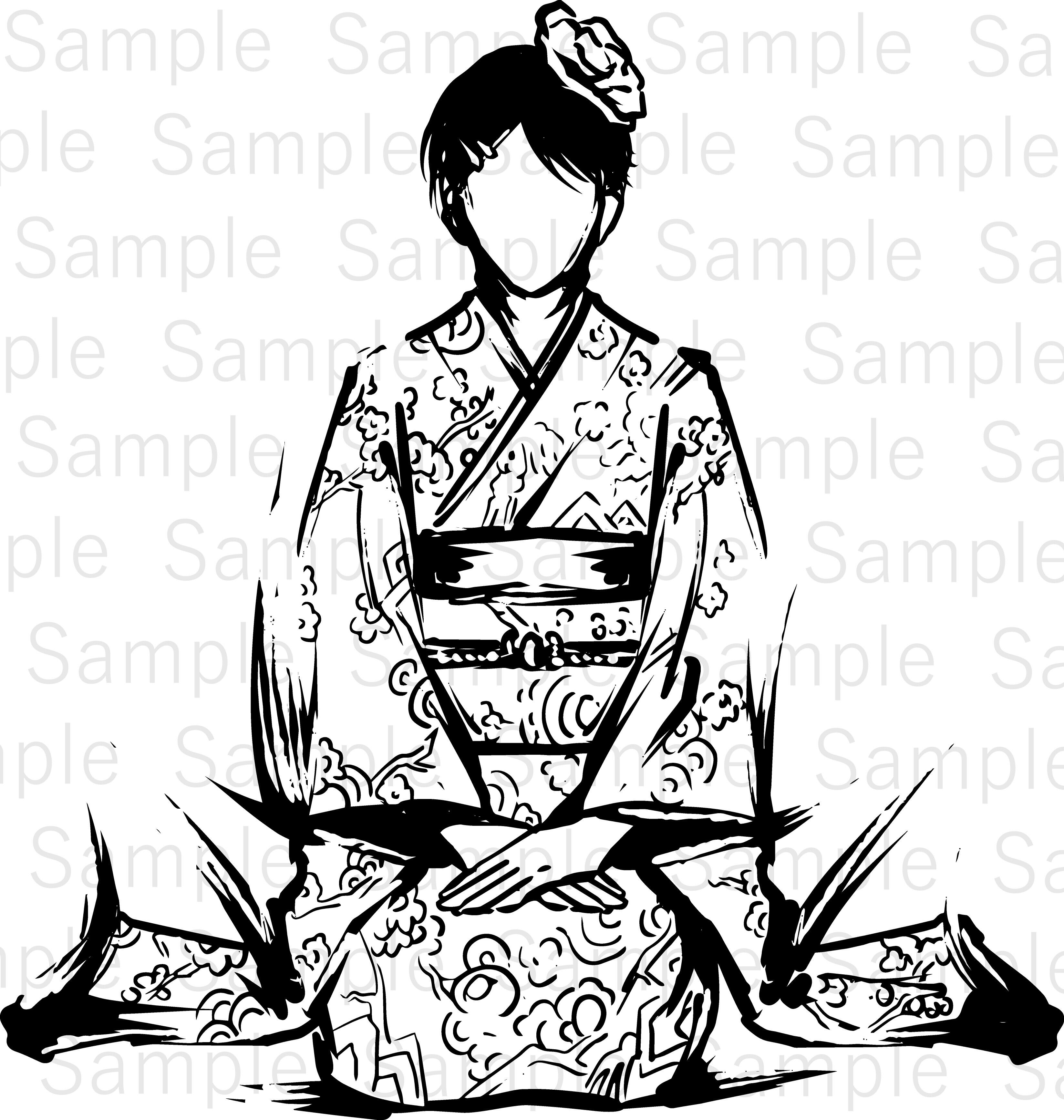 相撲の四股（Stomp of Strength） | デジタル墨絵処（Digital Sumi-e