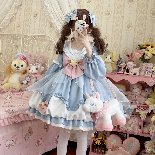 ゆめかわ♡全4カラー セーラー襟ワンピース wanpi15☆ | ゆめ ゆめかわ♡全4カラー セーラー襟ワンピース wanpi15☆ | ゆめ