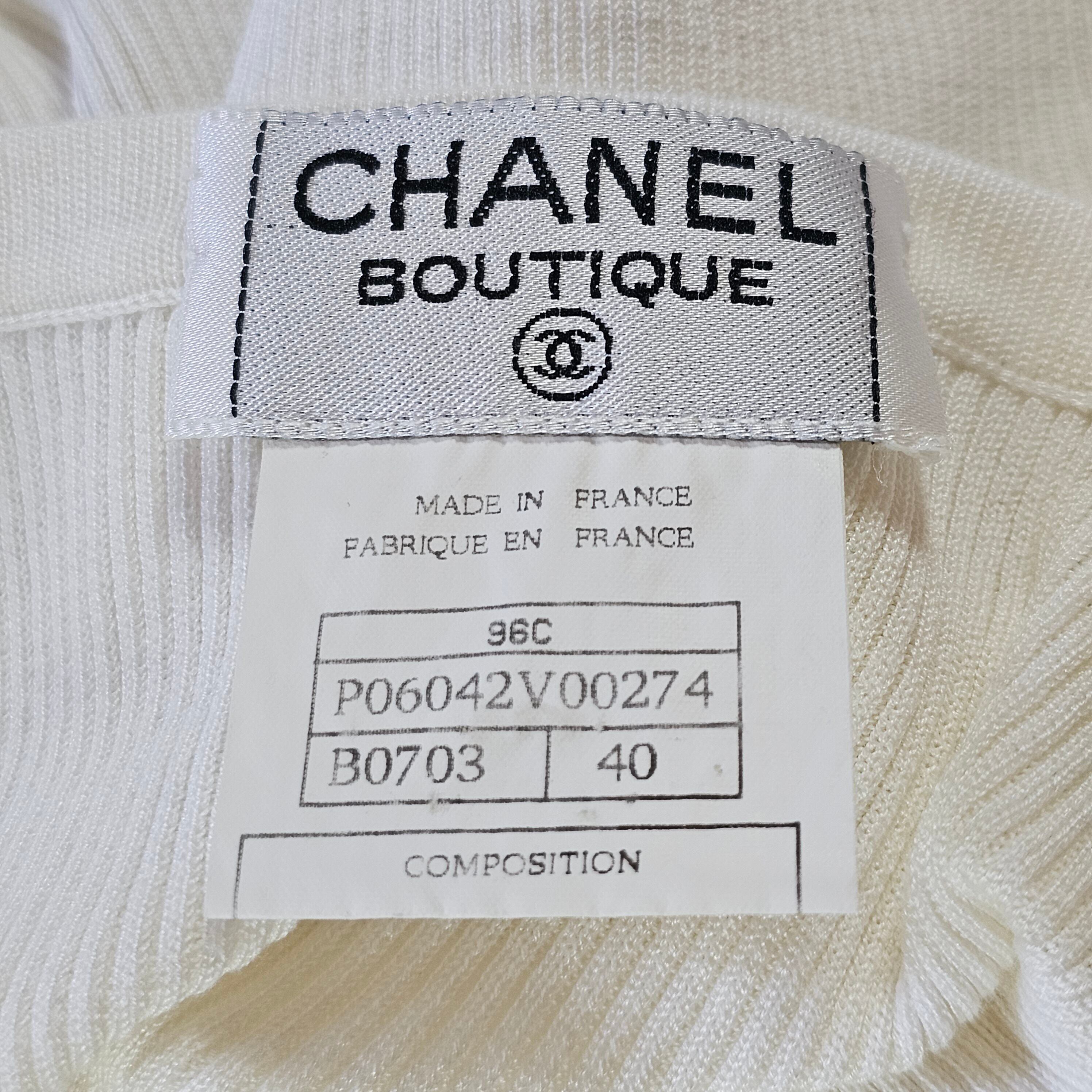 シャネル ココマーク リブ キャミソール 40 CHANEL Camisole | Over