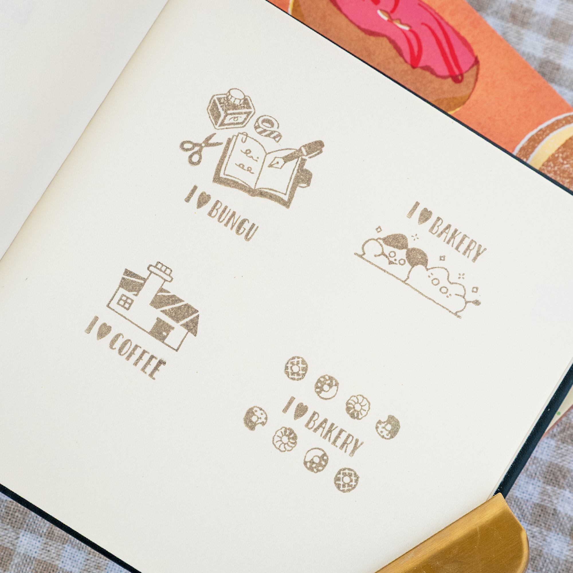 ドーナツ de リスト | はんこ