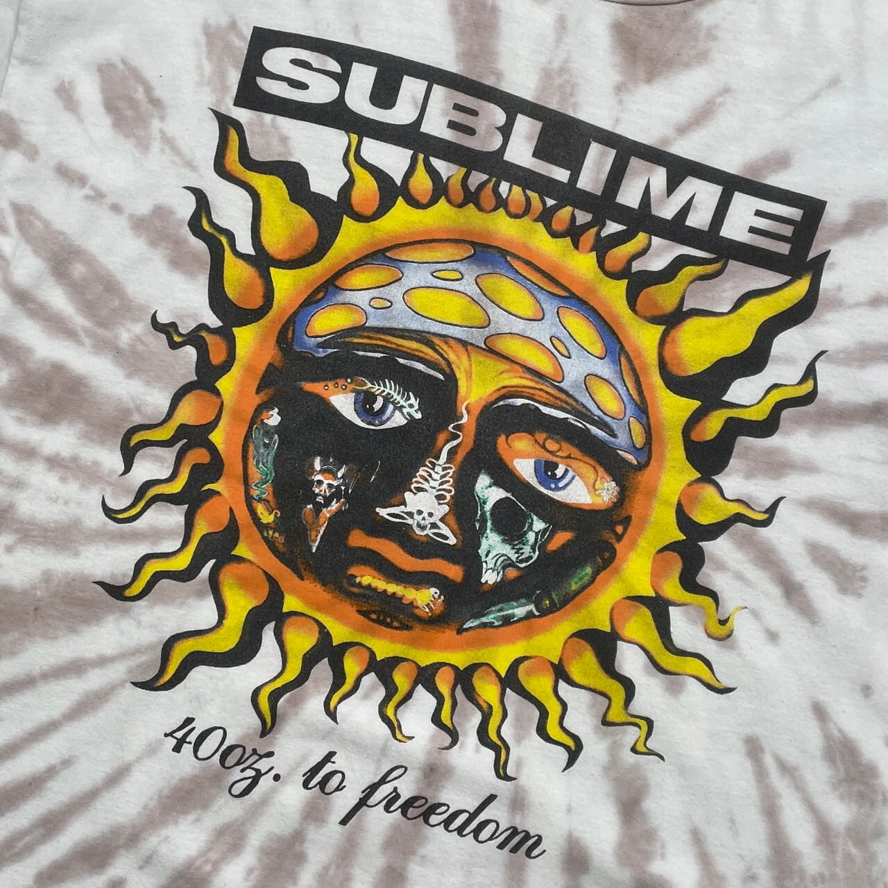 Sublime サブライム バンドTシャツ バンT タイダイ染め メンズXL 古着
