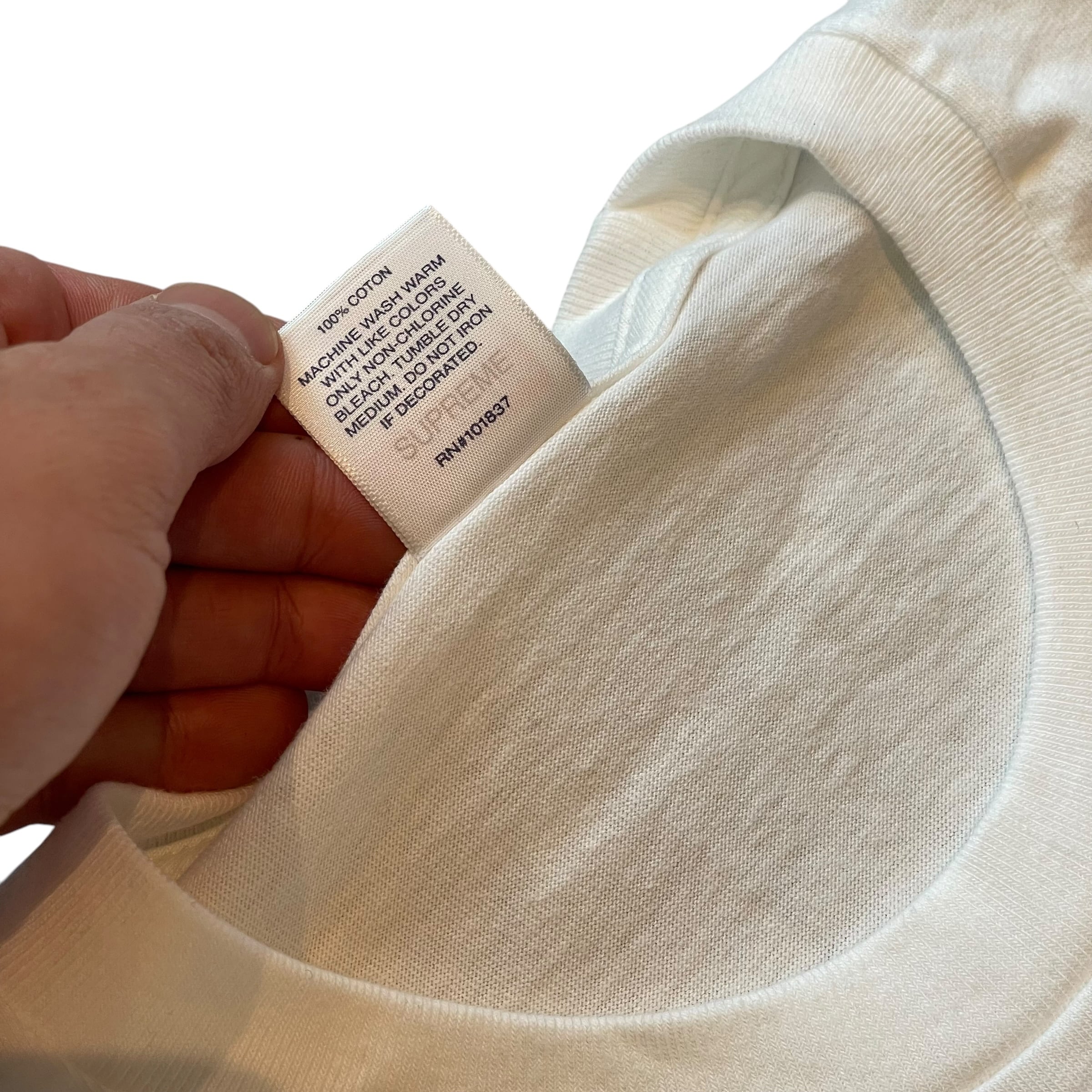 WHITE-XL】Dead stock !!! Supreme 