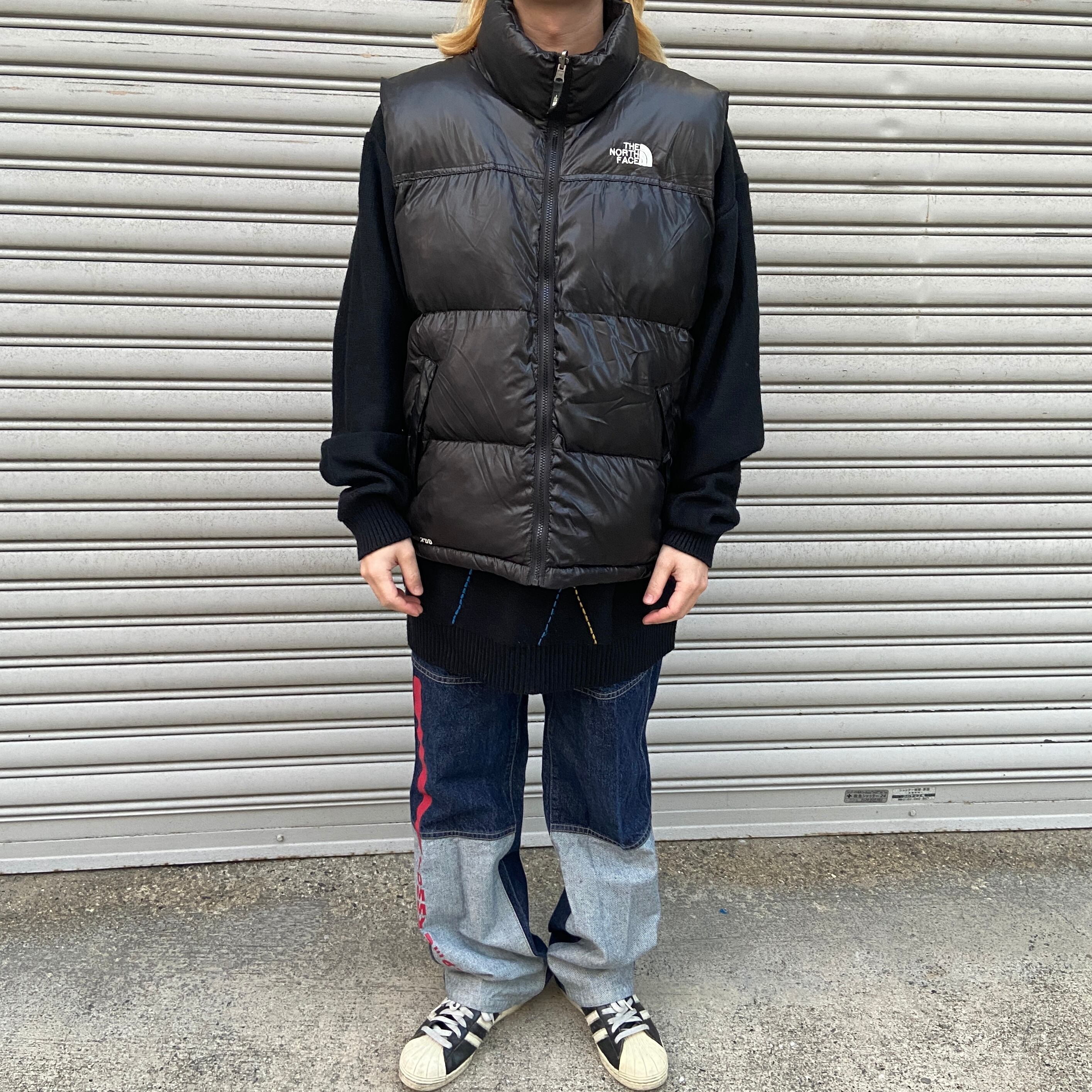 The 硬 North Face 赤ヌプシ Sサイズ/700フィル 