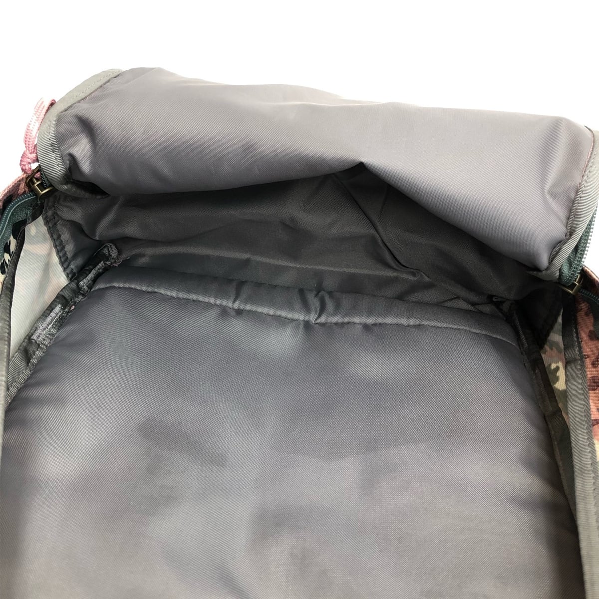 中古】 ノースフェイス リュック 花柄 レディース トートパック カーキ