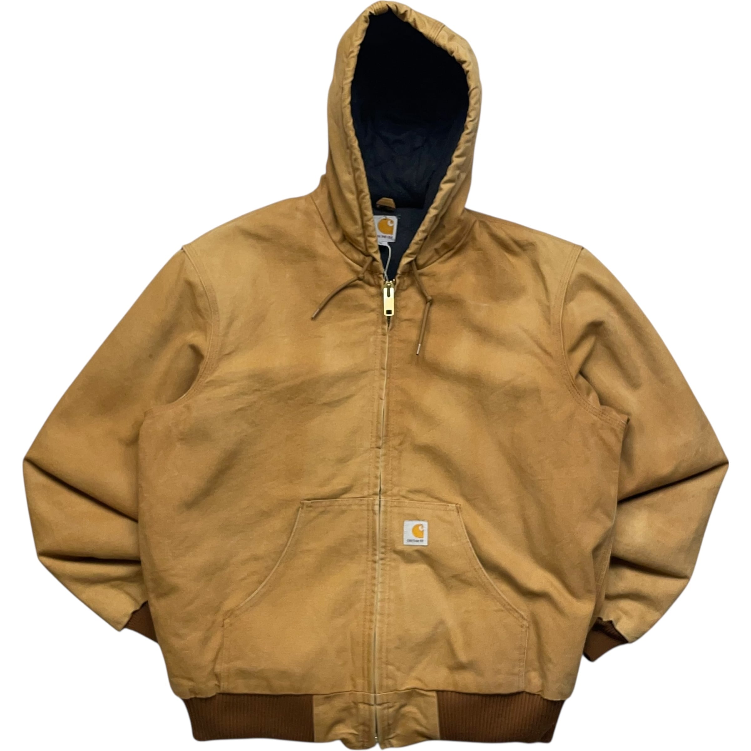《M》 Carhartt カーハート アクティブジャケット ワークジャケット ブラウン no.9405