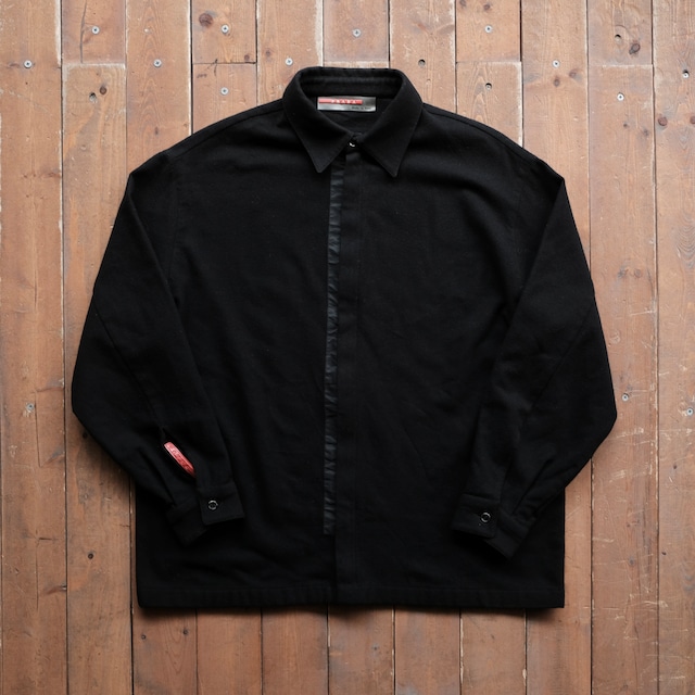 90s PRADA WOOL SHIRT