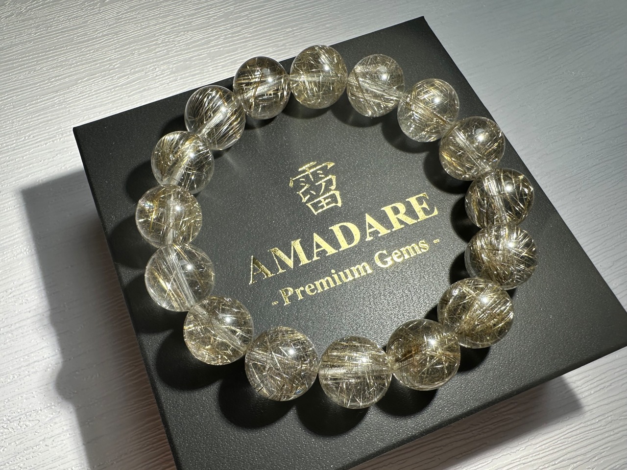 No.1052【SSS】シルバールチルクォーツブレスレット