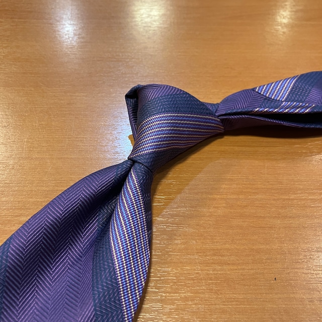 "未使用品" F.Marino "SFODERATO" SILK JACQUARD TIE