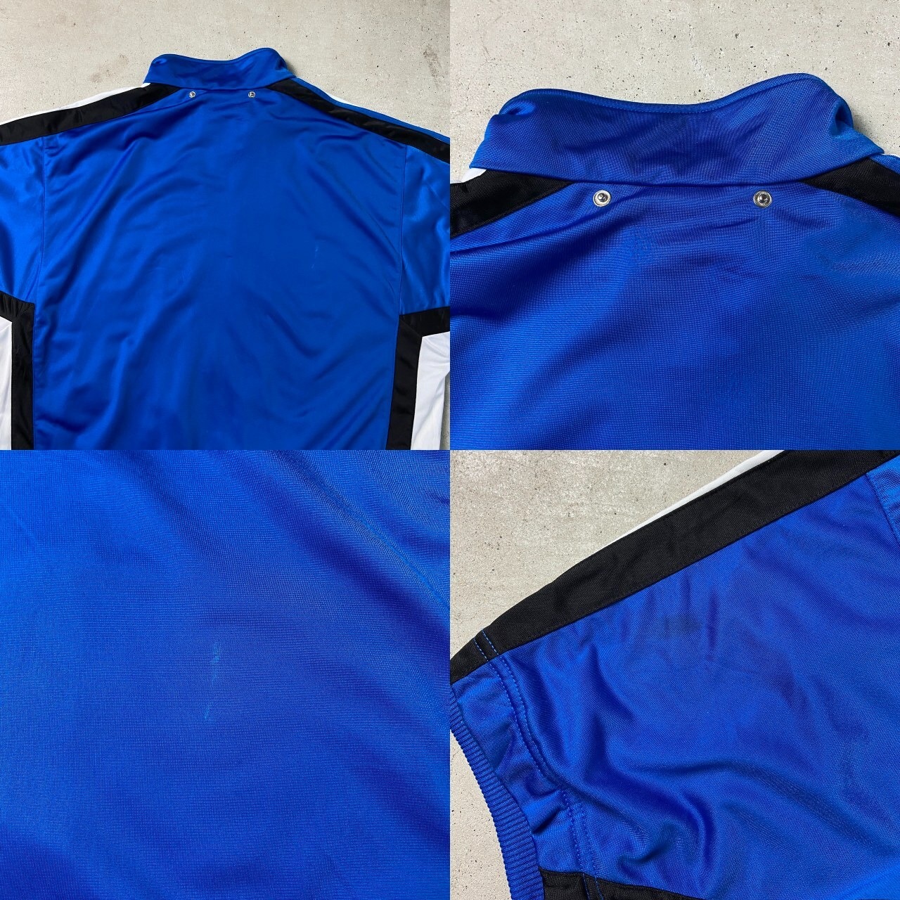 80年代 adidas アディダス 半袖 切り替え ジャージ トラックジャケット 