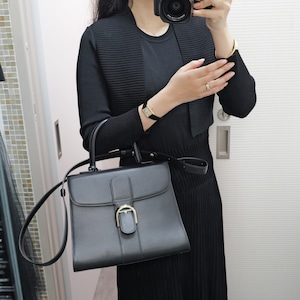 【正規購入証明書付】2016年デルヴォー ブリヨン MM ボックスカーフ DELVAUX