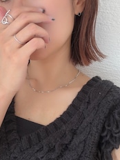 ブラックスクエアピアス