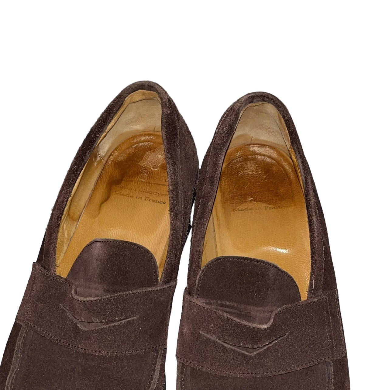 PARABOOT suede leather loafer " ADONIS " with GALAXY SOLE