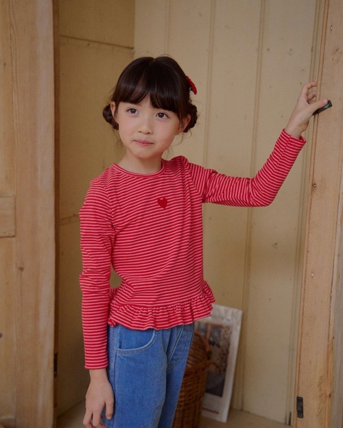 LAGO［取寄］bobo frill tee 25winter