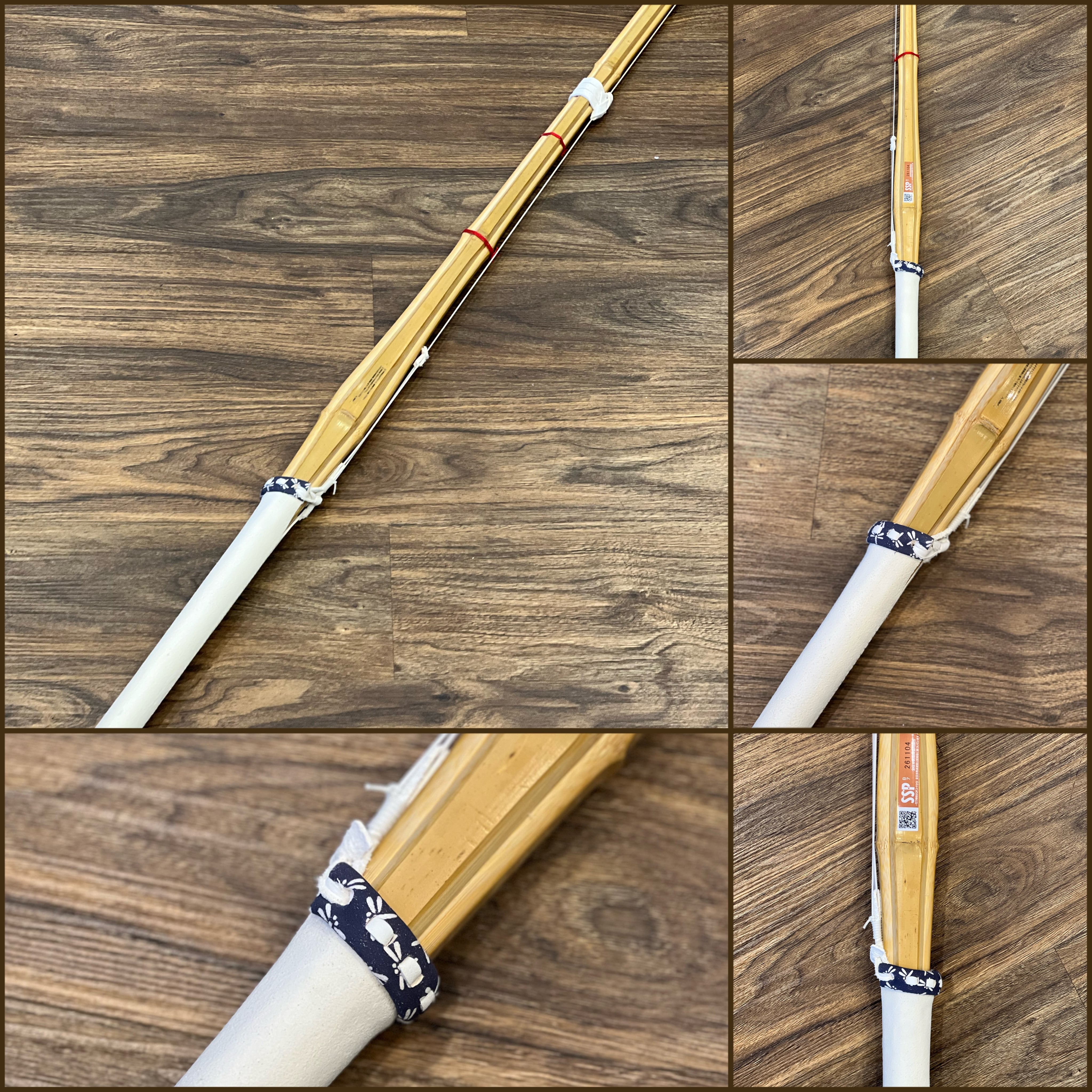【激アツ100本限定特価!】【新規格大特価‼️】34〜39並竹 トンボ二重柄特価仕組み竹刀
